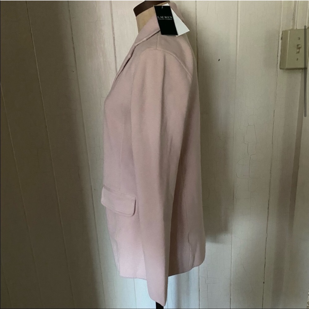 NWT Ralph Lauren sweater blazer pink casual busine - Picture 6 of 7